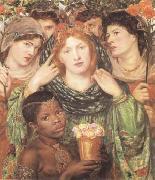 Dante Gabriel Rossetti The Bride (mk09) oil painting reproduction